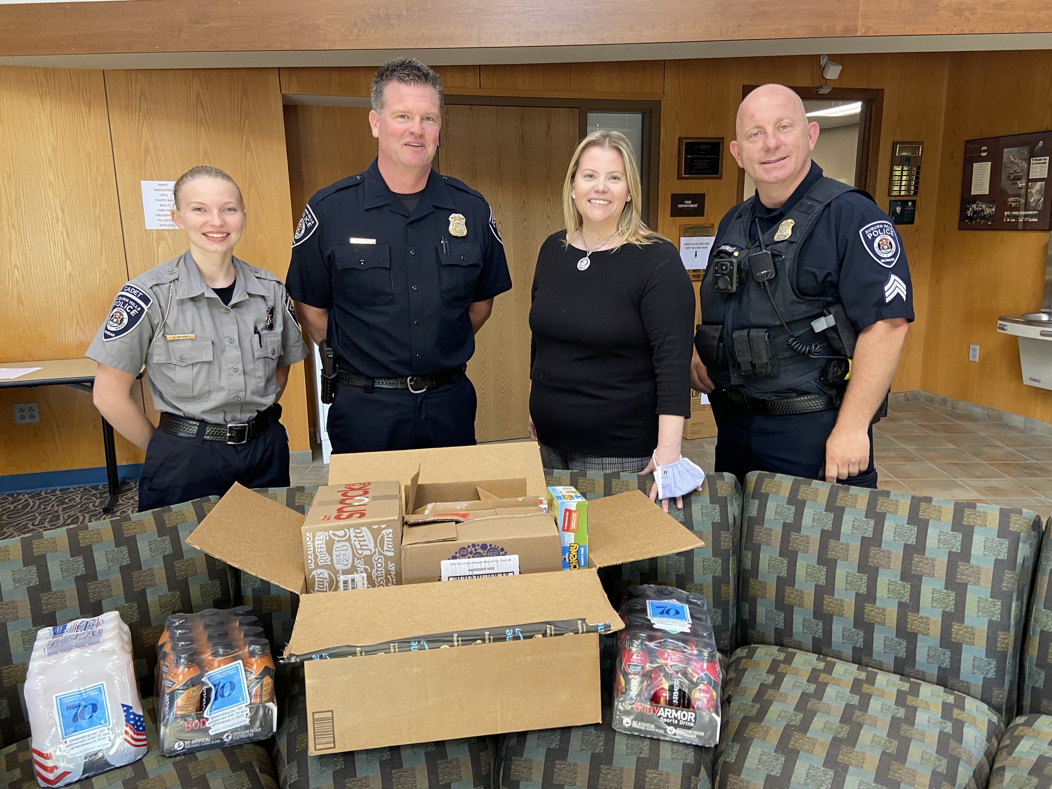 Christina with Auburn Hills PD