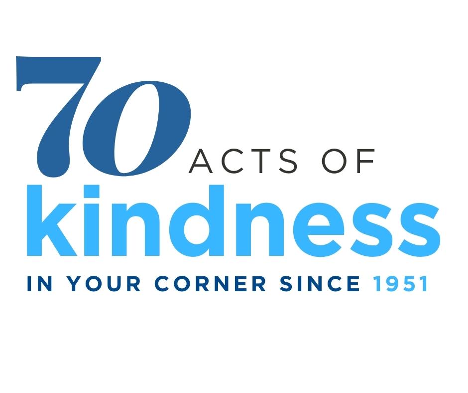 70 Acts of Kindness Logo